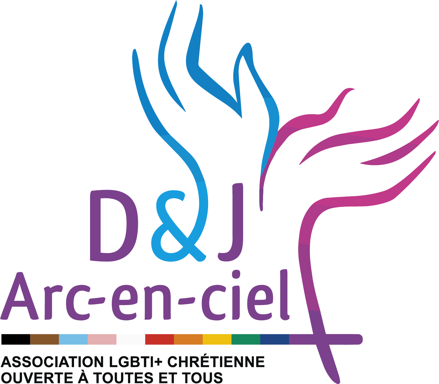 Logo de D&J Arc-en-ciel